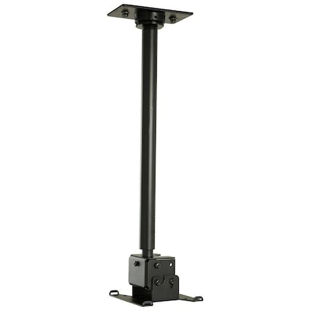 Peerless Industries Lcd Ceiling Mount, 18-30In Adjustable Length Black LCC-18